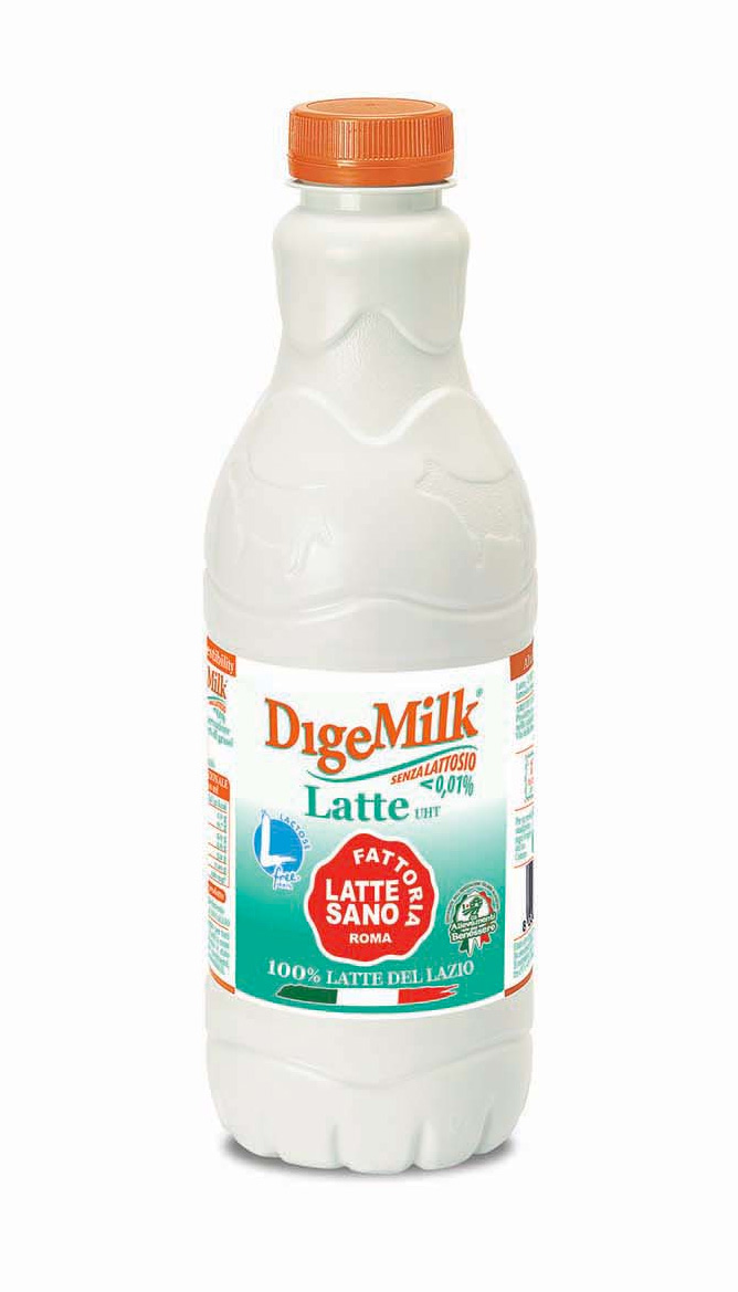 Latte uht Digemilk senza lattosio < 0,01%, 1% di grassi