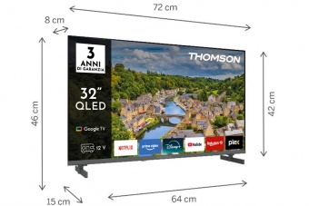 SMART TV FHD 32' QLED