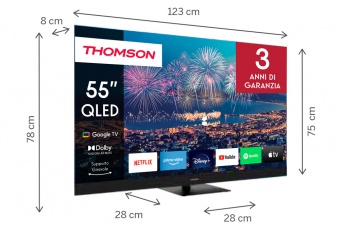 SMART TV 4K UHD 55' QLED PLUS