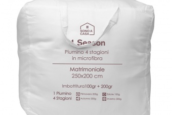 PIUMINO INTERNO 4 STAGIONI matrimoniale