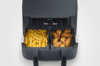 FRIGGITRICE AD ARIA CON DOPPIO CESTELLO