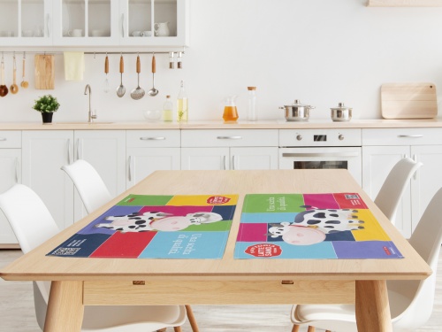 SET 2 TOVAGLIETTE LATTE SANO