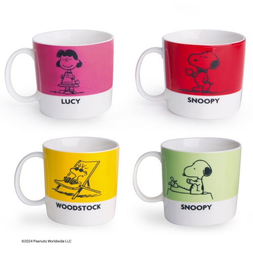 SET 4 TAZZINE CAFFE'PEANTUS