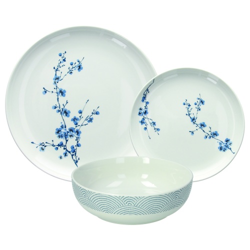 SET 18 PIATTI EDGE ORIENTALE
