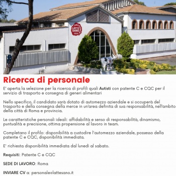 Ricerca di personale