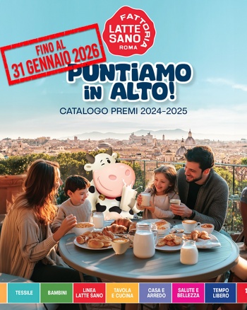  L’OPERAZIONE A PREMI “PUNTIAMO IN ALTO!” E’ STATA PROROGATA FINO AL 31 GENNAIO 2026