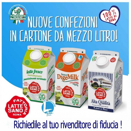 NUOVE CONFEZIONI IN CARTONE DA MEZZO LITRO