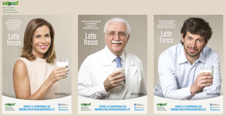 «E' l'ora del latte», al via la campagna del Ministero con Cracco e la Parodi 