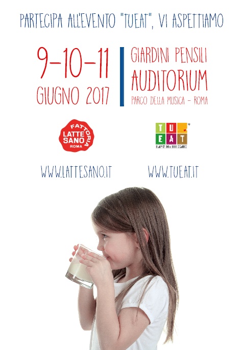 LATTE SANO TI INVITA A TU- EAT IL 9-10-11 GIUGNO