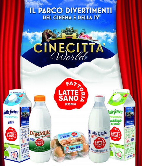 ALLEGRIA ED EMOZIONI GARANTITE CON LATTE SANO E CINECITTA' WOLRD 2020!