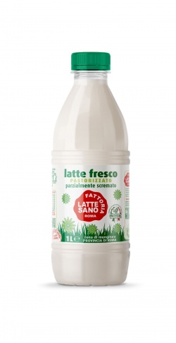 Latte Fresco Parzialmente Scremato in bottiglia