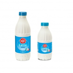 Latte UHT intero in bottiglia 100% del Lazio