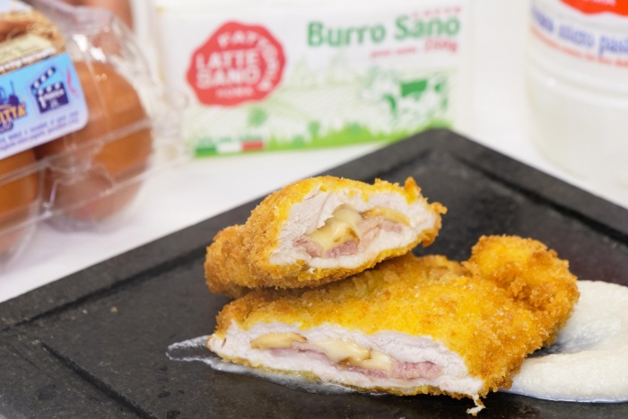 CORDON BLEU E PUREA DI TOPINAMBUR